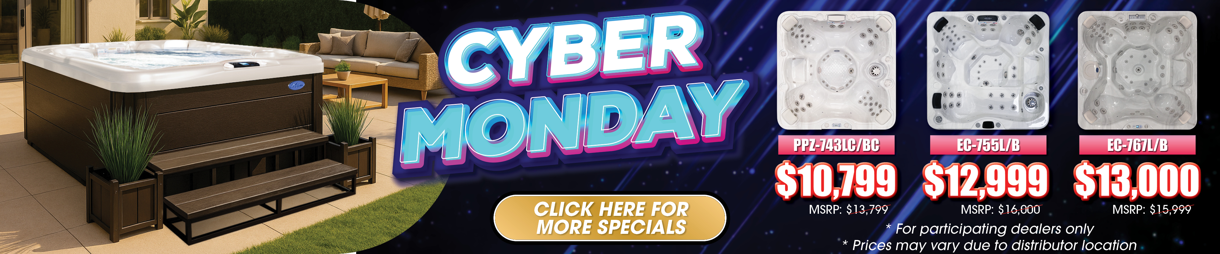 Calspas hot tub being used in a family setting - Great Falls